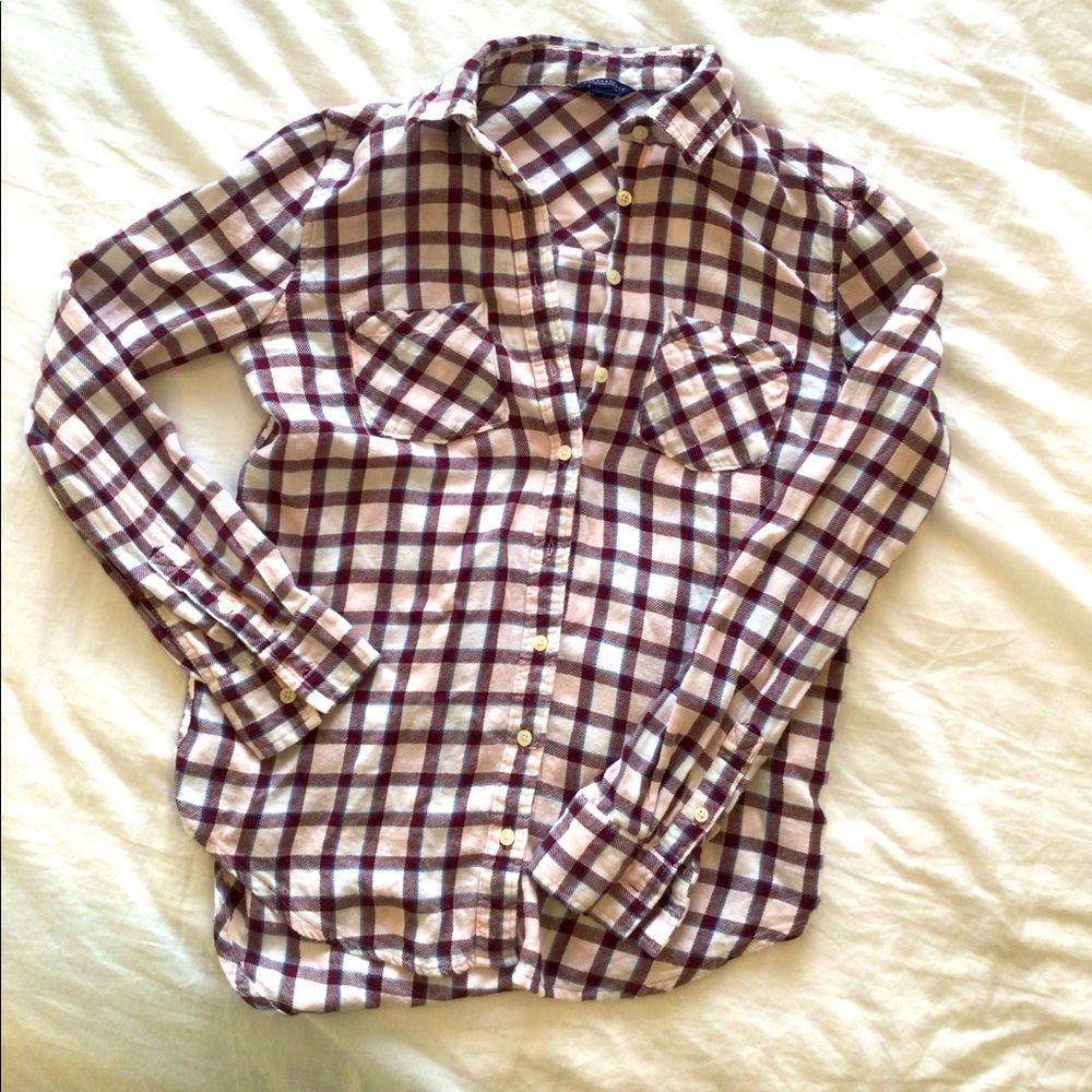 Flannel Plaid Shirt